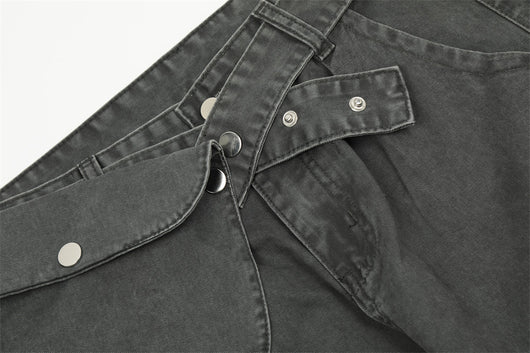 Pantalones Denim Holgados Tácticos para Hombre - Image 21