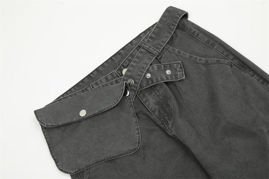 Pantalones Denim Holgados Tácticos para Hombre - Image 30