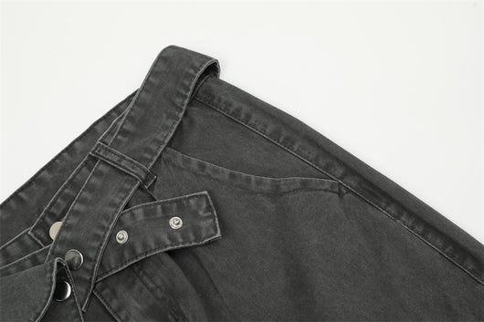 Pantalones Denim Holgados Tácticos para Hombre - Image 33