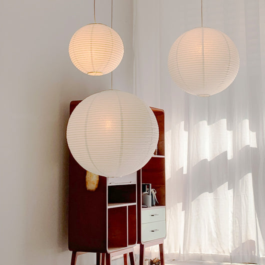 Pantalla de Papel Blanco para Lámpara - Dormitorio y Sala de Estar - Image 8