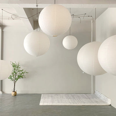 Pantalla de Papel Blanco para Lámpara - Dormitorio y Sala de Estar - Image 10