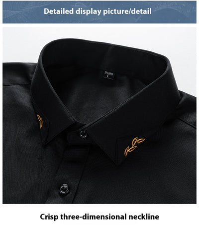 Camisa Hombre Colores Sólidos Primavera - Image 18