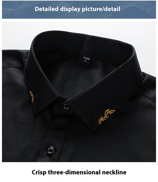 Camisa Hombre Colores Sólidos Primavera - Image 18