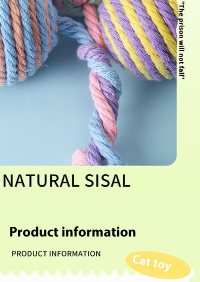 Juguete Interactivo para Gatos con Bola de Sisal y Garras Masajeadoras - Image 18