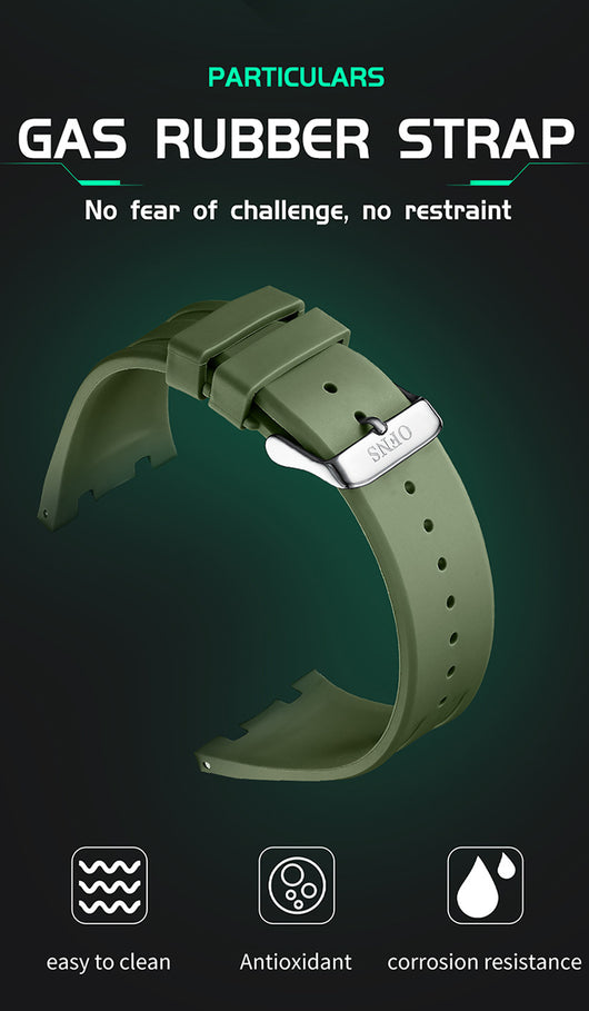 Reloj de Cuarzo Impermeable con Escala de Rayas y Seis Agujas - Diseño Moderno - Image 10
