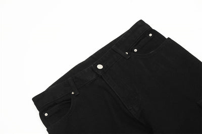 Pantalón Overol Denim con Pliegues - Diseño Moderno para Hombre - Image 19