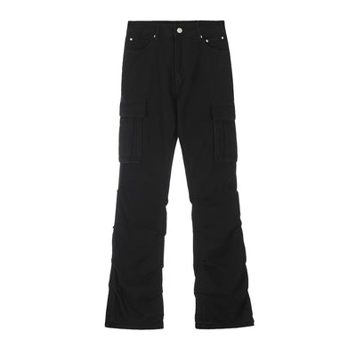 Pantalón Overol Denim con Pliegues - Diseño Moderno para Hombre - Image 21
