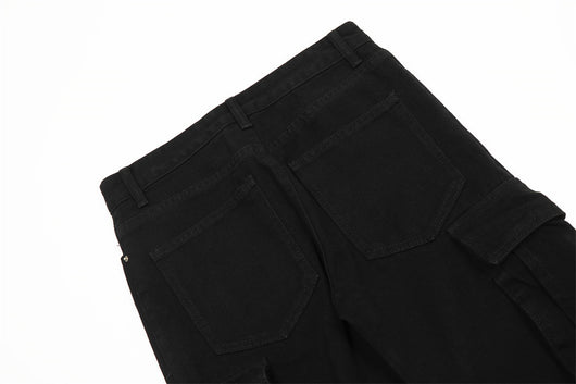 Pantalón Overol Denim con Pliegues - Diseño Moderno para Hombre - Image 24