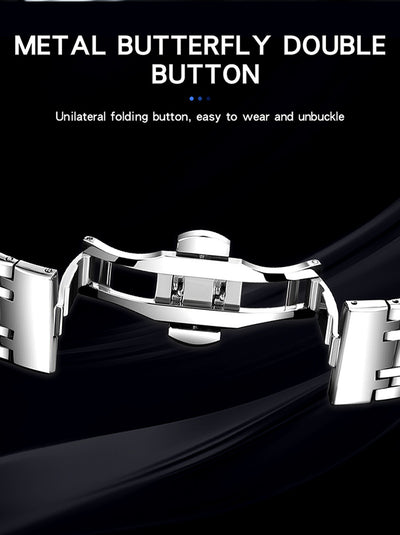 Reloj de Pulsera Hombre Acero Inoxidable Calendario Luminoso Resistente al Agua - Image 20