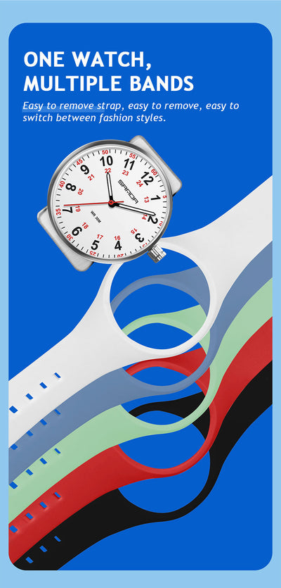 Reloj Infantil Luminoso Resistente al Agua con Correa de Silicona - Image 10