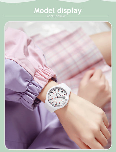 Reloj Infantil Luminoso Resistente al Agua con Correa de Silicona - Image 15