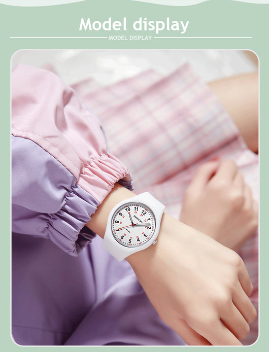 Reloj Infantil Luminoso Resistente al Agua con Correa de Silicona - Image 15