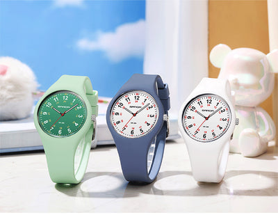 Reloj Infantil Luminoso Resistente al Agua con Correa de Silicona - Image 17