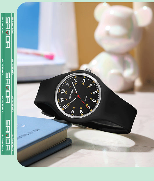 Reloj Infantil Luminoso Resistente al Agua con Correa de Silicona - Image 19