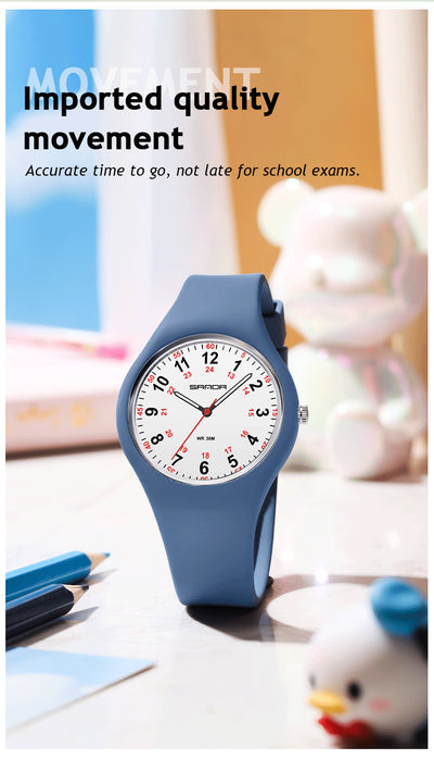 Reloj Infantil Luminoso Resistente al Agua con Correa de Silicona - Image 20