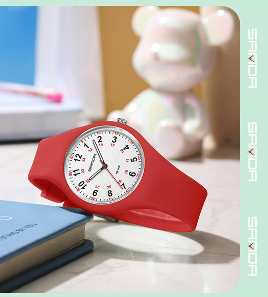 Reloj Infantil Luminoso Resistente al Agua con Correa de Silicona - Image 22