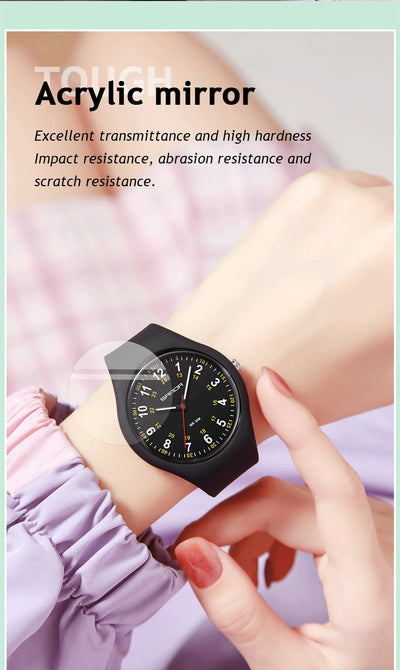 Reloj Infantil Luminoso Resistente al Agua con Correa de Silicona - Image 23