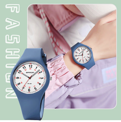 Reloj Infantil Luminoso Resistente al Agua con Correa de Silicona - Image 25
