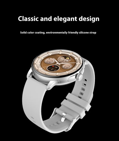 Reloj Inteligente HK49 con Monitoreo de Frecuencia Cardíaca, Glucosa y Sueño - Image 46