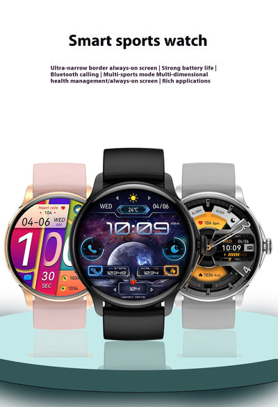 Reloj Inteligente HK49 con Monitoreo de Frecuencia Cardíaca, Glucosa y Sueño - Image 54