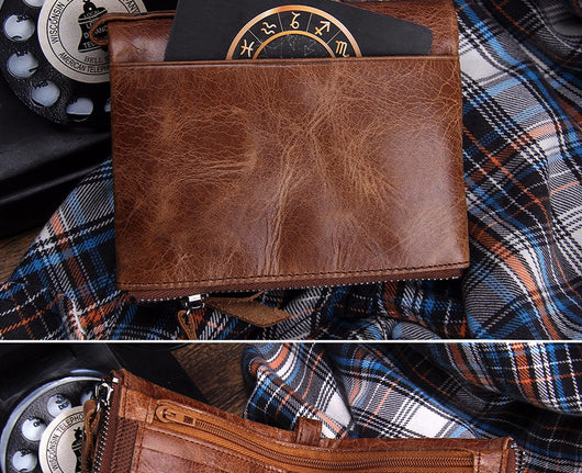 Billetera Compacta de Cuero Genuino para Hombre - Image 17