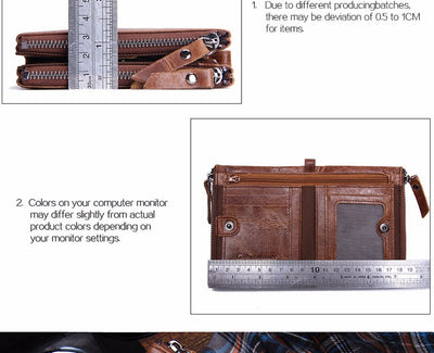Billetera Compacta de Cuero Genuino para Hombre - Image 23