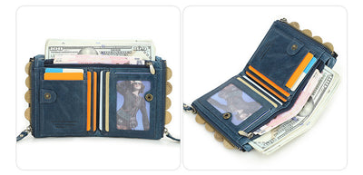 Billetera Compacta de Cuero Genuino para Hombre - Image 26