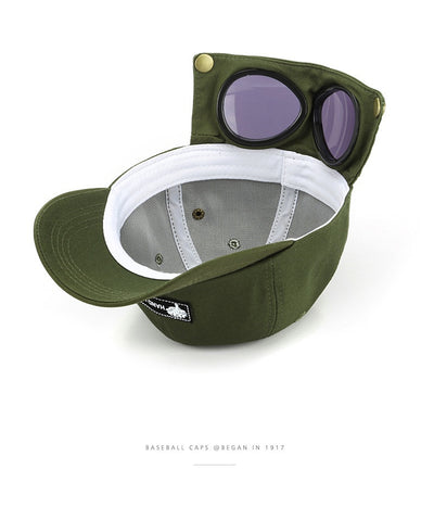 Gafas de Sol Piloto Personalizadas con Gorra - Estilo Aviador para Hombre - Image 13