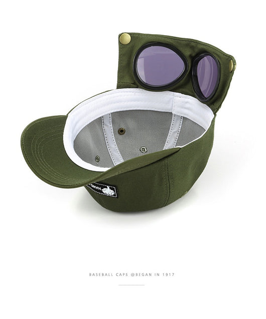 Gafas de Sol Piloto Personalizadas con Gorra - Estilo Aviador para Hombre - Image 13
