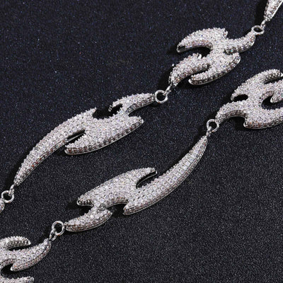 Pulsera Geométrica Golondrina con Micro Diamantes - Accesorio Hip Hop - Image 35