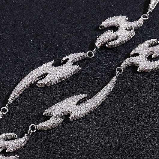 Pulsera Geométrica Golondrina con Micro Diamantes - Accesorio Hip Hop - Image 35