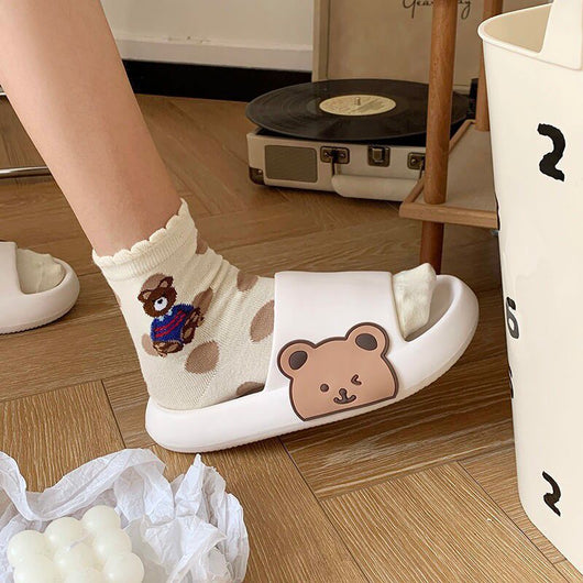 Pantuflas de Pareja con Suela Gruesa para el Hogar - Image 30