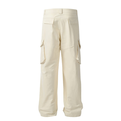 Pantalones Cargo Holgados con Pliegues en Rodillas - Estilo Fashion - Image 22