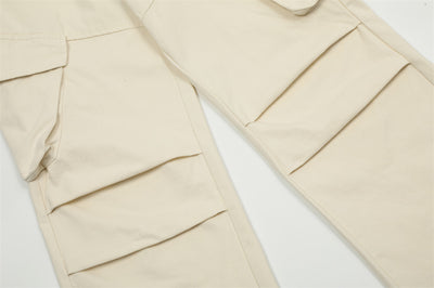 Pantalones Cargo Holgados con Pliegues en Rodillas - Estilo Fashion - Image 26