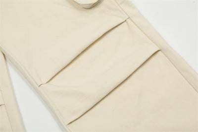 Pantalones Cargo Holgados con Pliegues en Rodillas - Estilo Fashion - Image 34