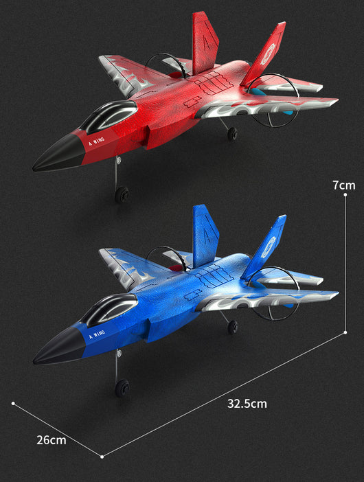 Avión Teledirigido Resistente para Niños - Planeador Militar de Ala Fija - Image 21