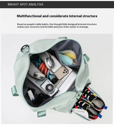Bolsa Crossbody Multifuncional para Yoga con Asa Convertible - Image 36