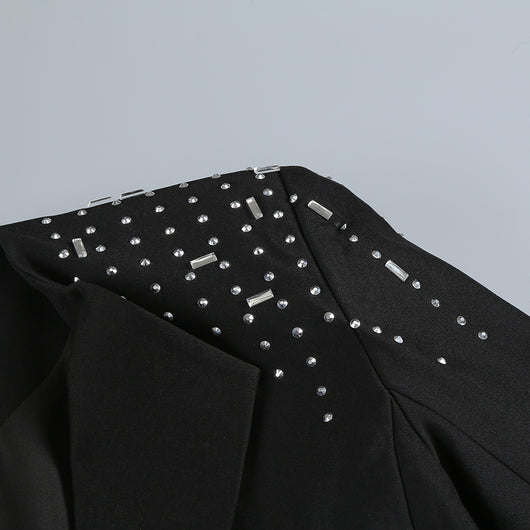Conjunto Dos Piezas Ajustado con Cutout y Strass - Manga Larga Reductora - Image 44