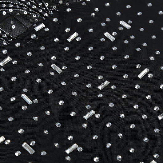 Conjunto Dos Piezas Ajustado con Cutout y Strass - Manga Larga Reductora - Image 54