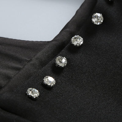 Conjunto Dos Piezas Ajustado con Cutout y Strass - Manga Larga Reductora - Image 55