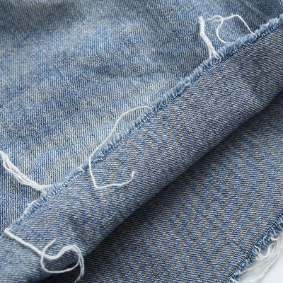 Shorts de Mezclilla Baggy Rotos con Acabado Raw Edge - Image 35