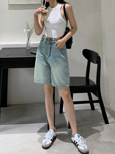 Shorts Denim Retro Casual para Mujer - Image 49