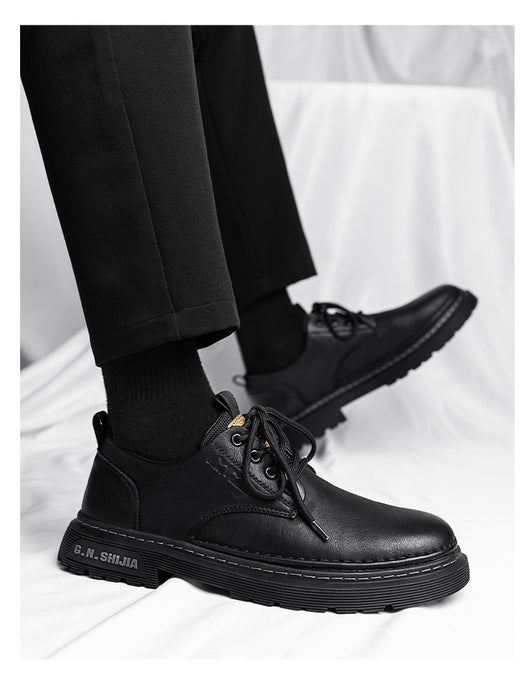 Botas Casuales de Cuero Transpirable para Hombre - Estilo Martin Verano - Image 28