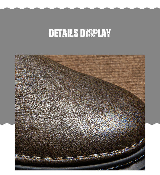 Botas Casuales de Cuero Transpirable para Hombre - Estilo Martin Verano - Image 33