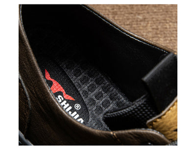 Botas Casuales de Cuero Transpirable para Hombre - Estilo Martin Verano - Image 34