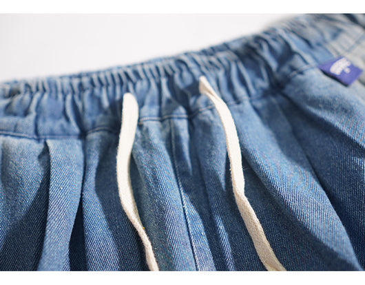 Shorts Denim Cargo Suelto Five Points Casual para Hombre - Image 39