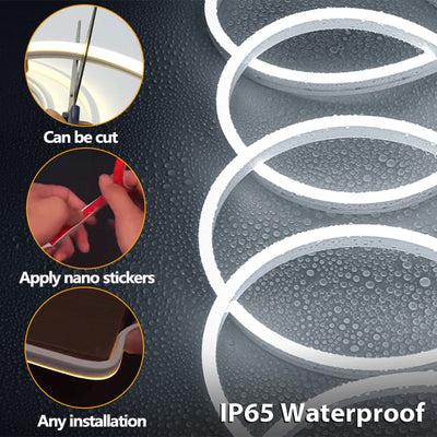 Luz Neon Táctil con Espejo LED Flexible Impermeable - Image 20
