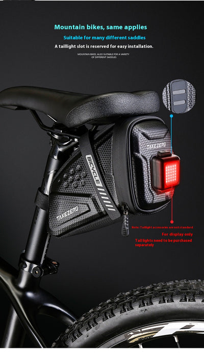 Bolsa de Sillín para Bicicleta de Montaña - Almacenamiento Compacto y Seguro - Image 18