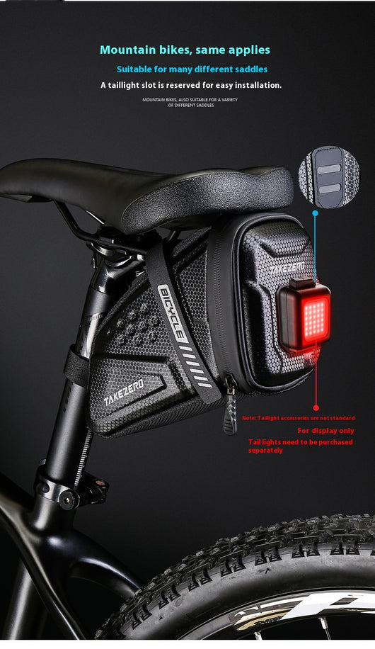 Bolsa de Sillín para Bicicleta de Montaña - Almacenamiento Compacto y Seguro - Image 18