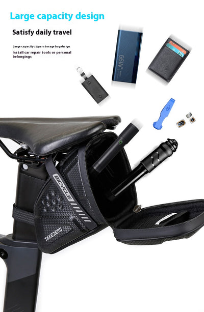Bolsa de Sillín para Bicicleta de Montaña - Almacenamiento Compacto y Seguro - Image 24